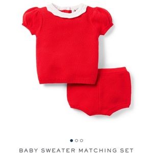 NWT ❗️ Janie and Jack Baby Sweater Set 6-12